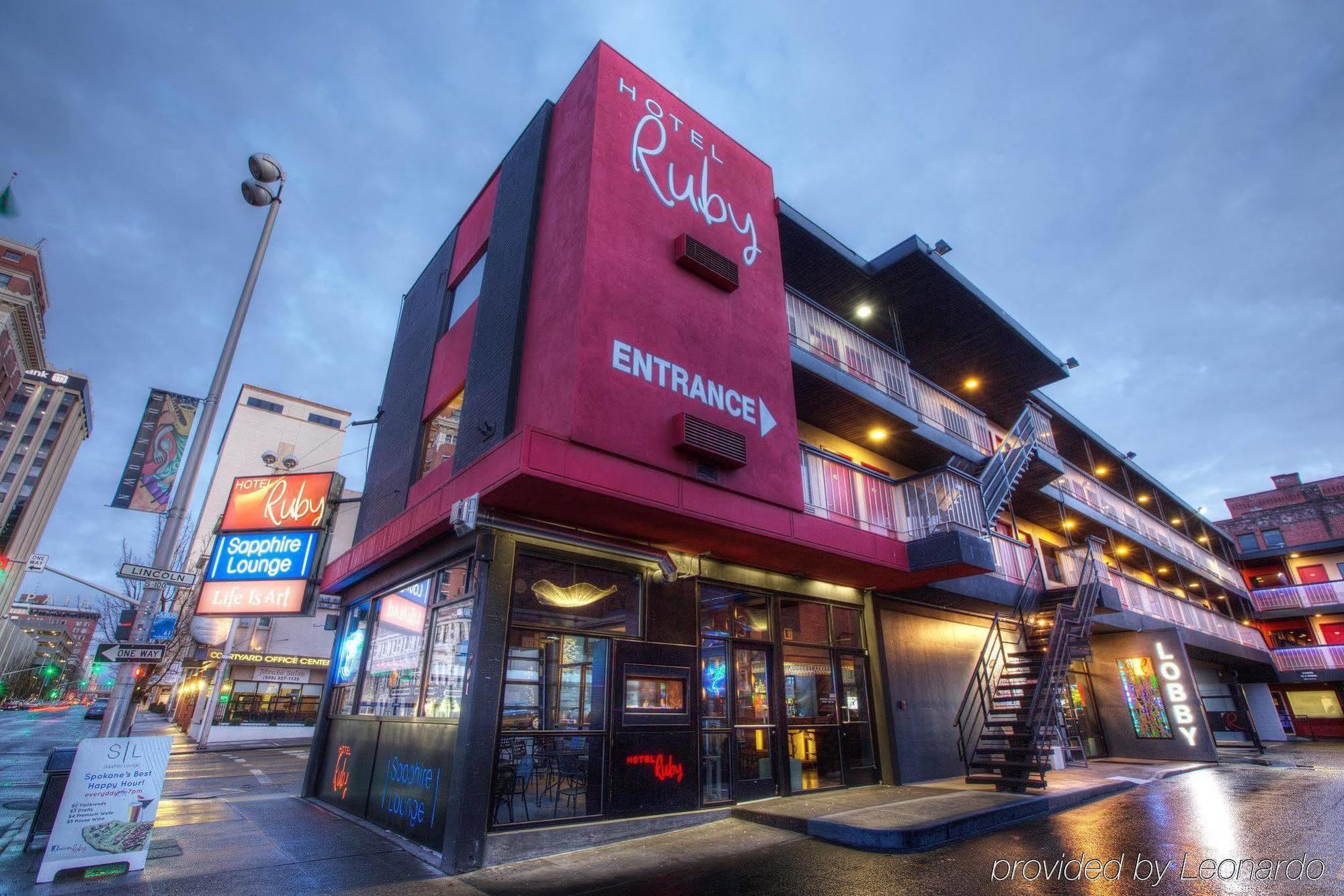 Hotel Ruby Spokane Exterior foto